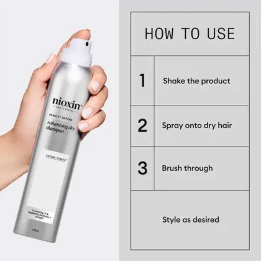 Nioxin Volumising Dry Shampoo - Image 5